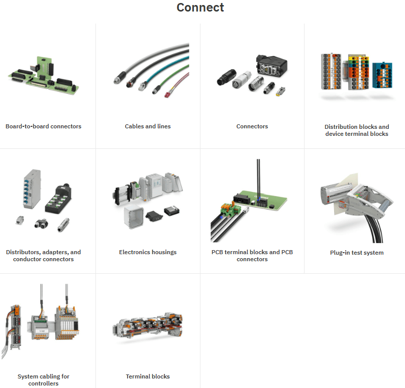 Phoenix Contact connectivity solutions
